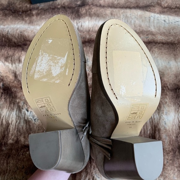 Rag and Bone Margot Fringe Suede Booties - Picture 4 of 12